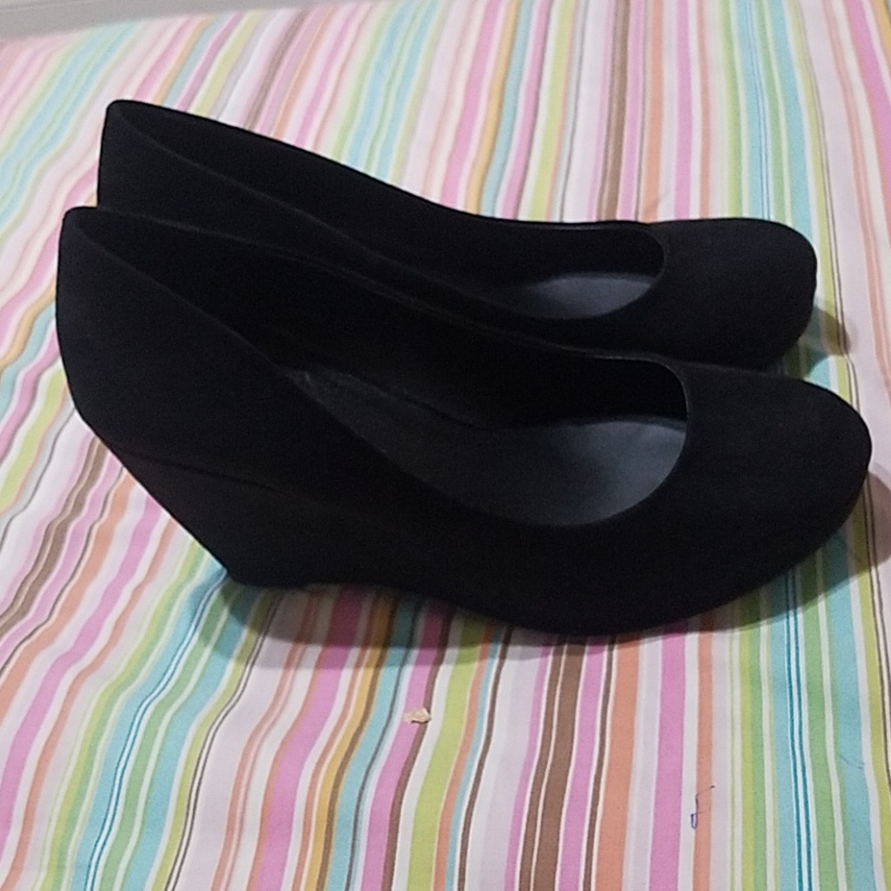 Apartment 9 Black Wedges
